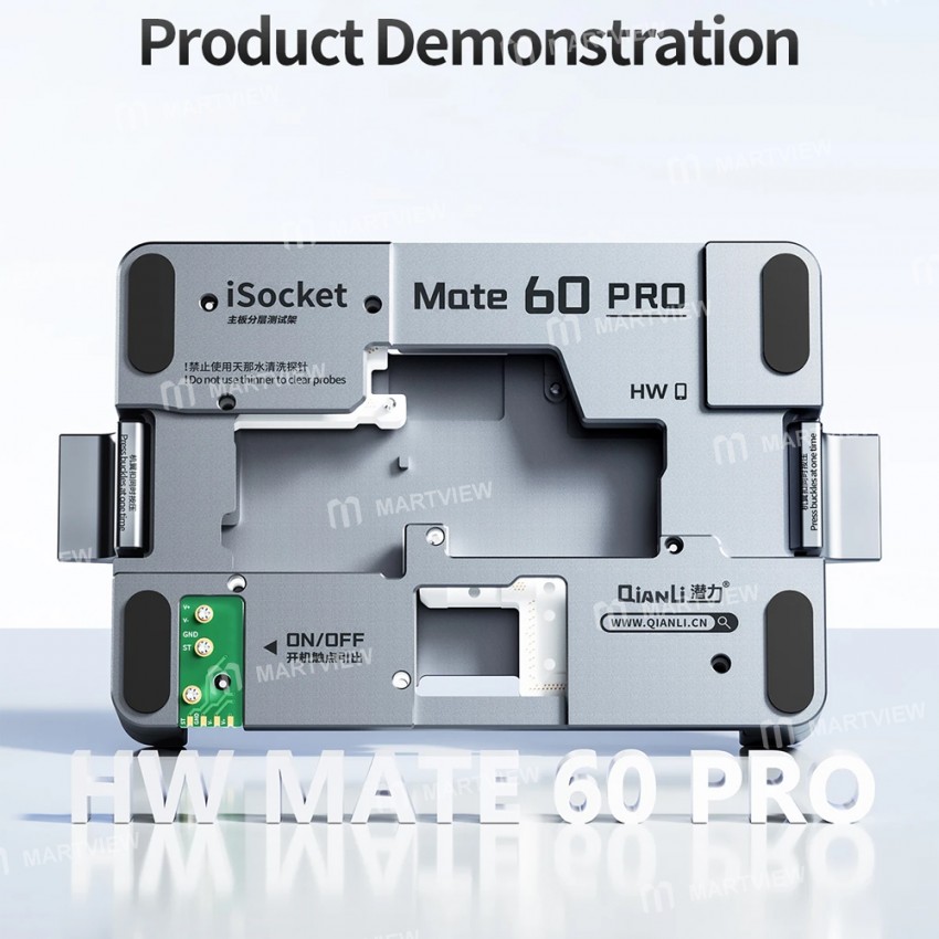 qianli isocket-double-side-anti-slip-motherboard-layered-test-frame-for-huawei-mate-60-pro-5