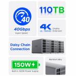 orico 9858t3-daisy-chain-thunderbolt-3-40gbps-5-bay-35-inch-sata-to-type-c-hdd-docking-station-4