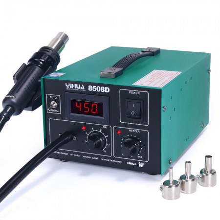 Yihua 8508D Air Pump Type Hot Air Desoldering Station for Mobile Phone SMD PCB BGA Repair