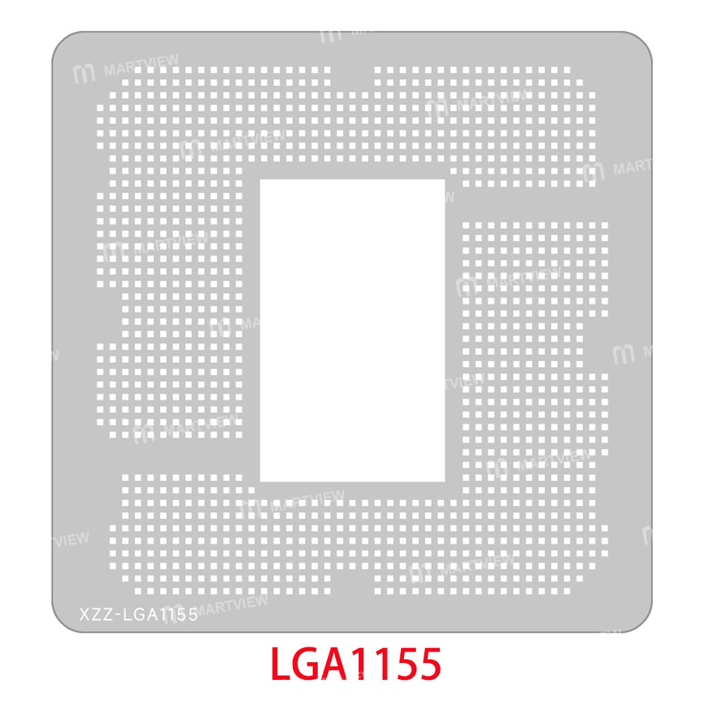 xzz motherboard-cpu-socket-bga-reballing-stencil-for-intel-lga-series-amd-am-series-3