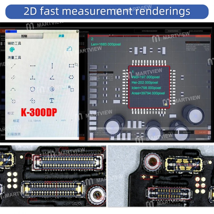 kaisi k-300dp-7-50x-3d-stereo-video-microscope-with-116-inch-lcd-display-for-mobile-phone-repair-5