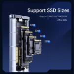 Orico M2R1 All Aluminum USB3.1 Gen2 RGB M2 NVMe SSD Enclosure for M2 NVMe SSD