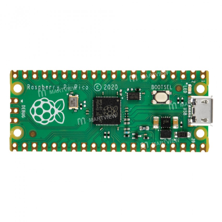 raspberry pi-rp2040-dual-core-pico-development-board-supports-micro-python-3