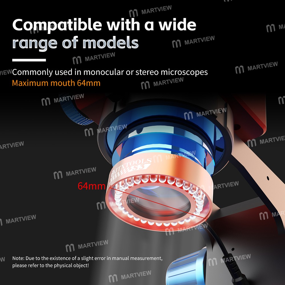 jtx s3-aluminum-alloy-31pcs-high-brightness-led-microscope-dustproof-light-source-3