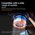 jtx s3-aluminum-alloy-31pcs-high-brightness-led-microscope-dustproof-light-source-3