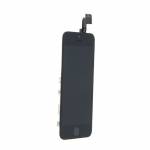 Replacement original iPhone 5s LCD with spareparts home button earphone camera etc black