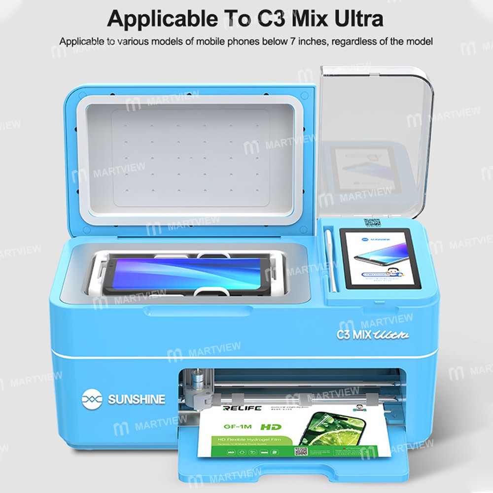 relife gf-1m-7-inch-hd-tph-hydrogel-film-specifically-for-sunshine-c3-mix-ultra-8