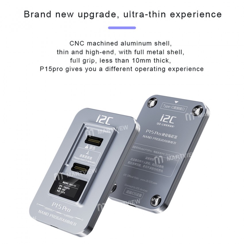 i2c p15-pro-ai-dfu-purple-screen-nand-flash-hdd-read-write-programmer-8