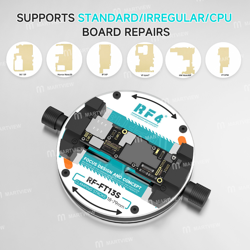 rf4 rf-ft13s-dual-knob-single-axis-ring-shaped-tempered-glass-motherboard-repair-fixture-8