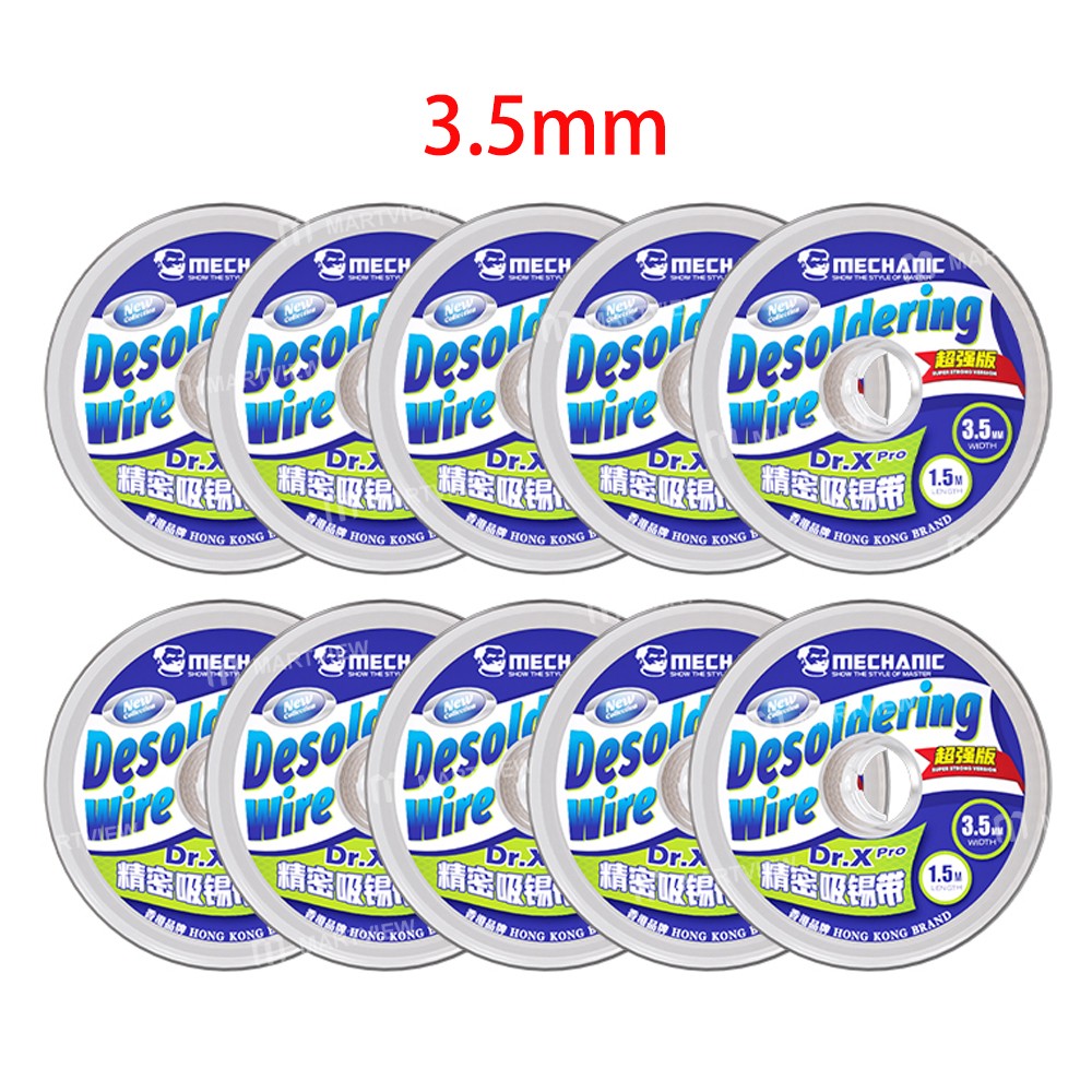 mechanic drx-pro-15m-no-residue-precision-solder-wick-for-motherboard-bga-repair-13