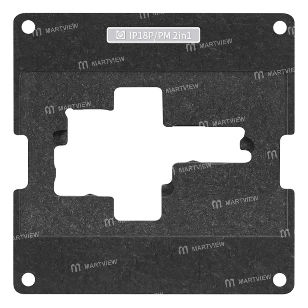 amaoe ip18-series-middle-layer-bga-reballing-stencil-tin-plating-platform-set-for-iphone-18-pro-18pr