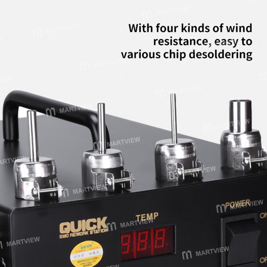 Quick 850D Digital ESD Hot Air Rework Station