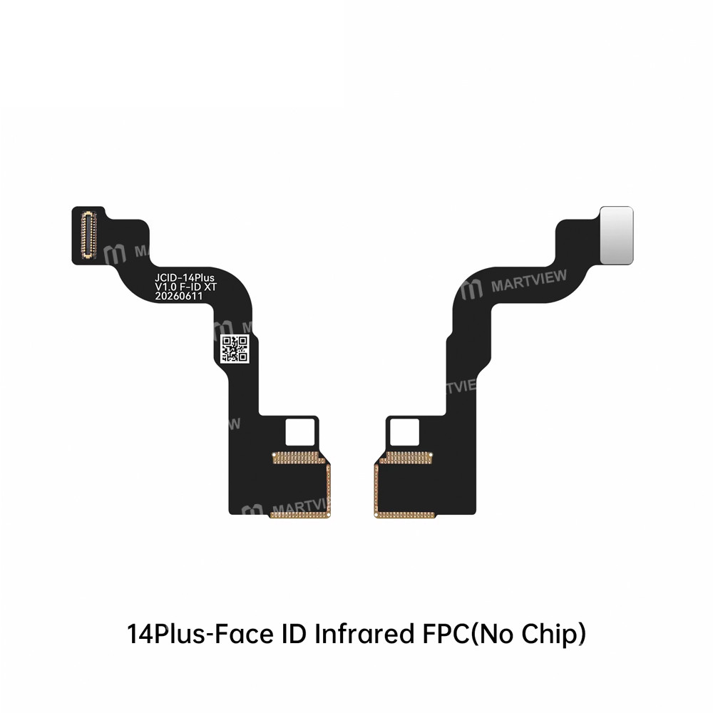 jcid face-id-dot-matrix-infrared-fpc-flex-cable-no-chip-for-iphone-14-to-17-full-series-3