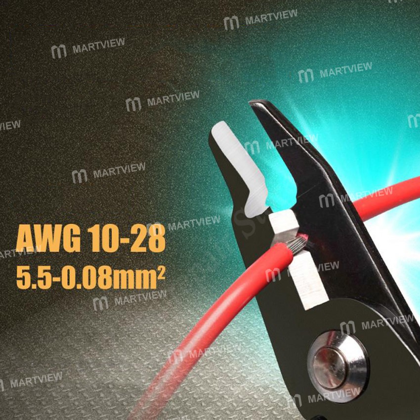 Pro'sKit CP-419 3-in-1 Precision Scissor Stripping Crimping Pliers for AWG 10-30 Cable