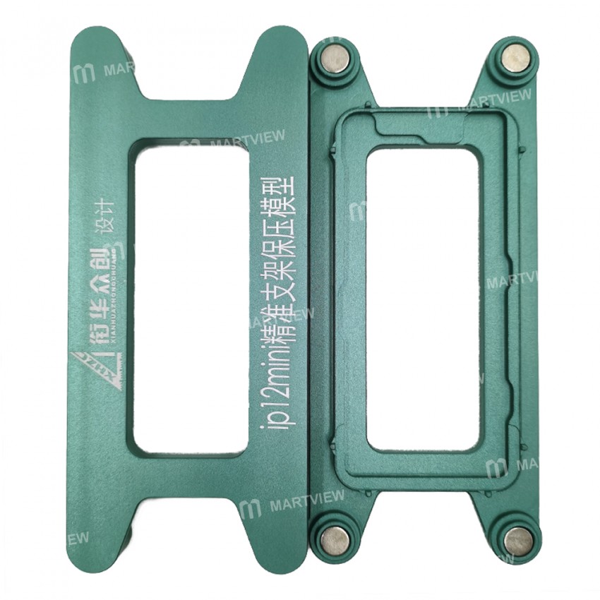 LCD Screen Frame Glue Holding Laminating Magnetic Clamping Frame Mould for iPhone X to 13 Pro Max