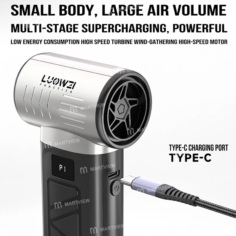 luowei lw-c3-30w-rpm-4-speed-settings-high-power-dust-removal-fan-not-gentle-breeze-with-multiple-no