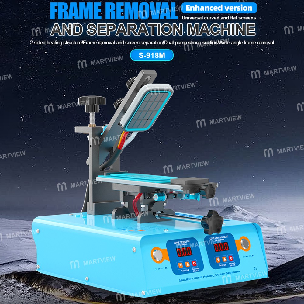 sunshine s-918m-multifunctional-all-in-one-frame-remover-and-screen-separator-machine-7