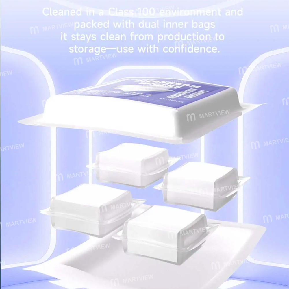 mechanic ge99-polyester-anti-static-industrial-dust-removal-cleaning-cloth--400pcs-6