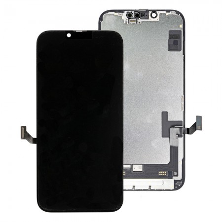 Replacement OLED Screen Digitizer Assembly for iPhone 14 - Black