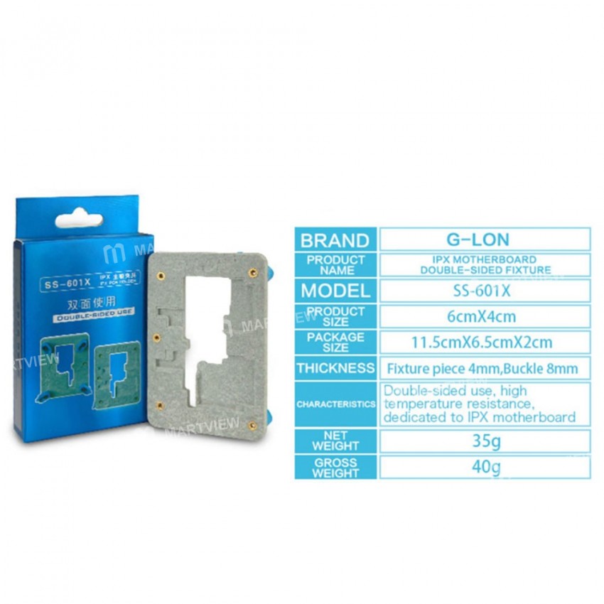 G-Lon SS-601X Double Side Use Motherboard Test Fixture PCB Fixture Platform for iPhone X