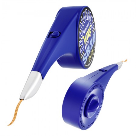 Mechanic SR20 2-Meter Anti-hot Desoldering Wick with Thumb Wheel Dispenser & Stainless Steel Mouth