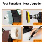 795 Multifunctional Digital Display Small Household Belt Sander for Wood / Metal / Plastic Grinding