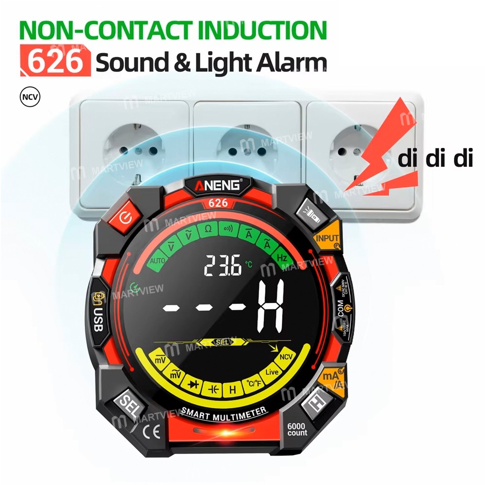aneng 626-rechargeable-digital-high-precision-intelligent-anti-burning-multimeter-10