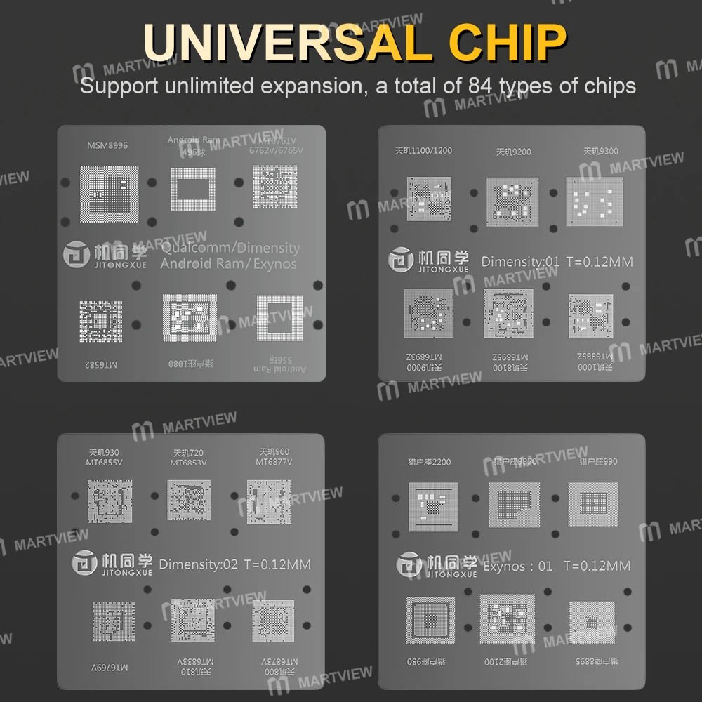 jtx t4-pro-universal-chips-glue-removal-and-tin-planting-platform-set-for-iphone-samsung-hisilicon-a