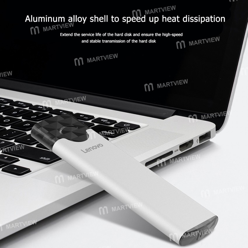 Lenovo M-01 / M-02 M.2 to USB 3.1 Gen 2 SSD Enclosure for NGFF SATA / NVMe PCI-E SSD