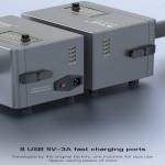 WYLIE WL-803 Desktop Smoke Absorber Welding Fume Ventilating Fan Purifier Flux Dust Extractor Tool