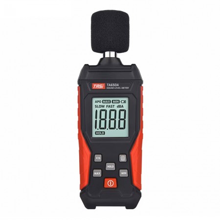 Tasi TA650A Max 130dB Digital Sound Level Meter with Backlight and Weighting Functions