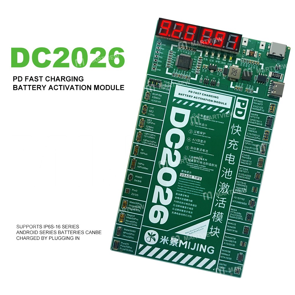 mijing dc2026-pd-fast-charging-battery-activation-module-for-iphone-6s-16pm-most-android-phones-2