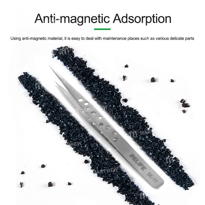 relife sk-11-sk-15-anti-static-stainless-precision-tweezers-with-holes-for-mobile-phone-repair-10