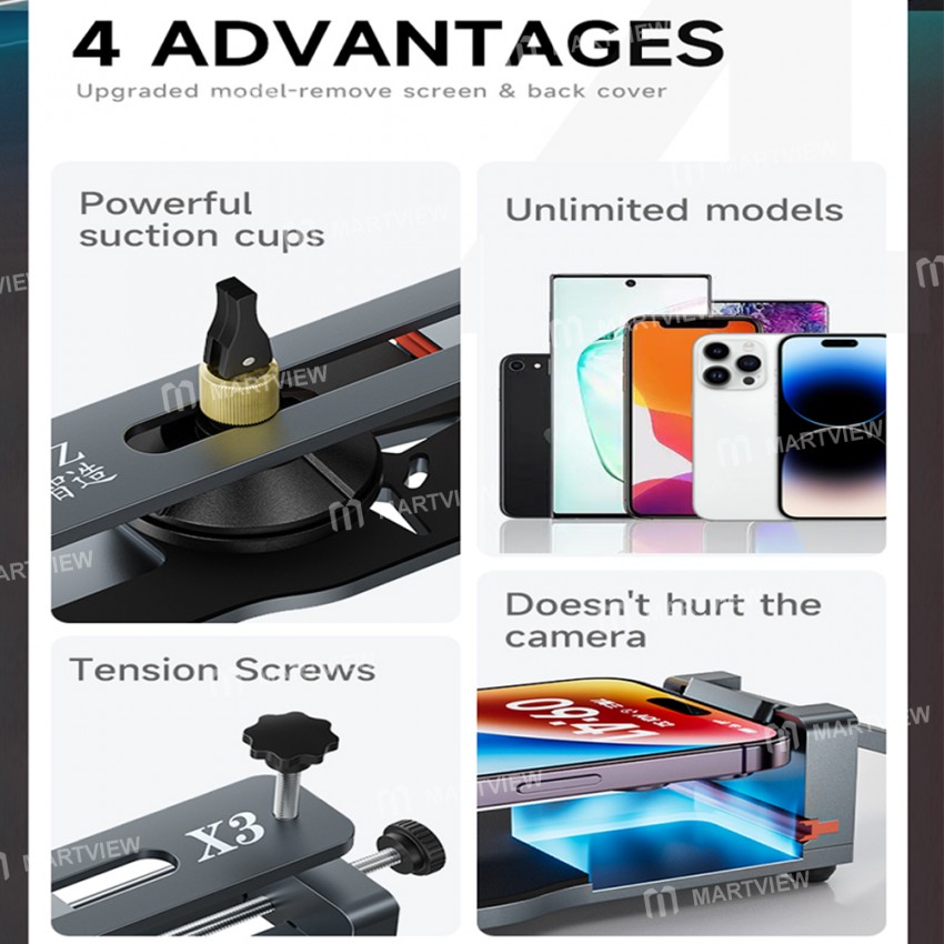 xzz x3-universal-heating-free-lcd-screen-splitter-fixture-for-mobile-phone-screen-3
