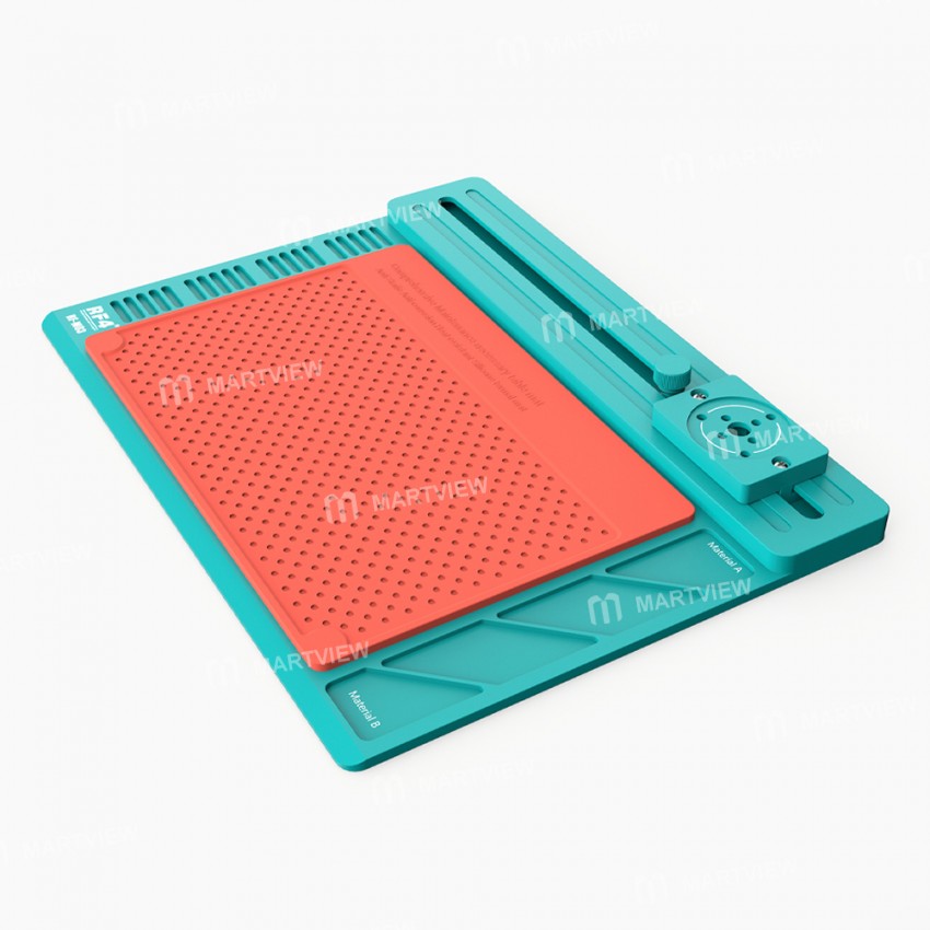 rf4 rf-m03-multifunctional-movable-track-microscope-base-aluminum-alloy-maintenance-pad-2