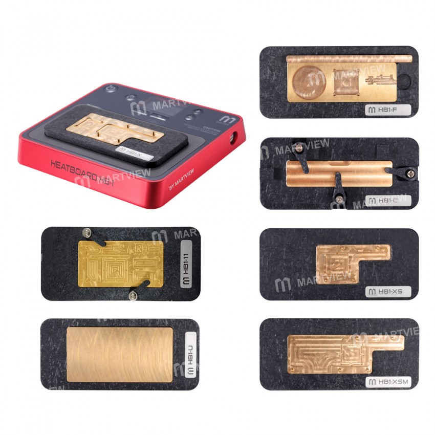 Martview Heatboard HB-1 (7 IN 1) for iPhone & Android with UK Adapter - Malaysia