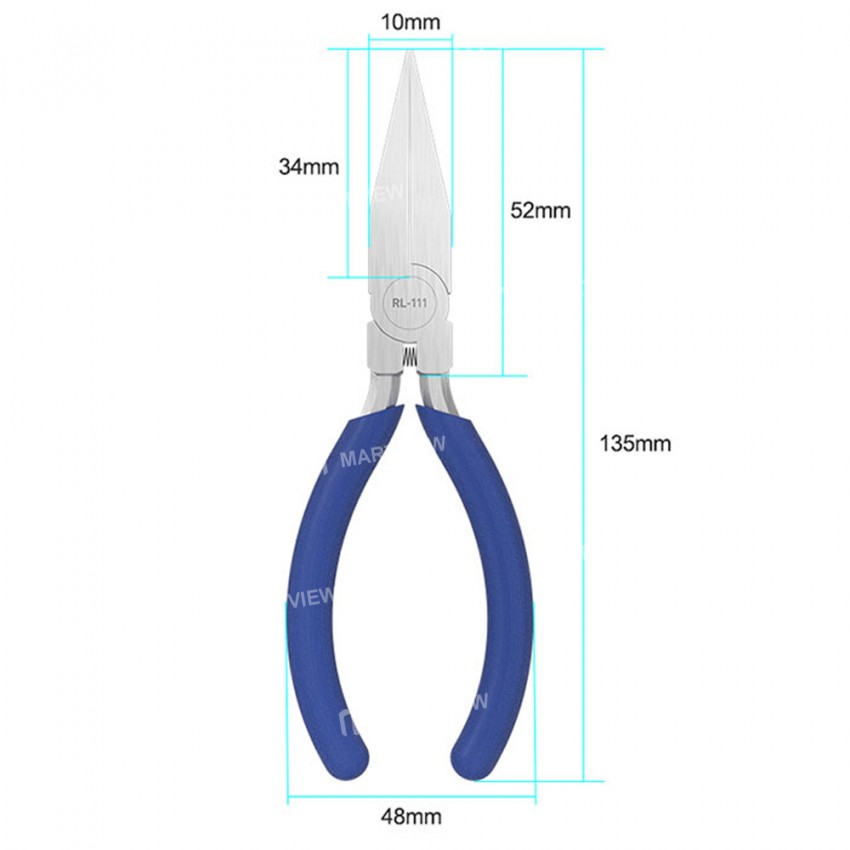 relife rl-111-5-inch-high-carbon-steel-toothless-flat-nose-pliers-for-mobile-phone-repair-6