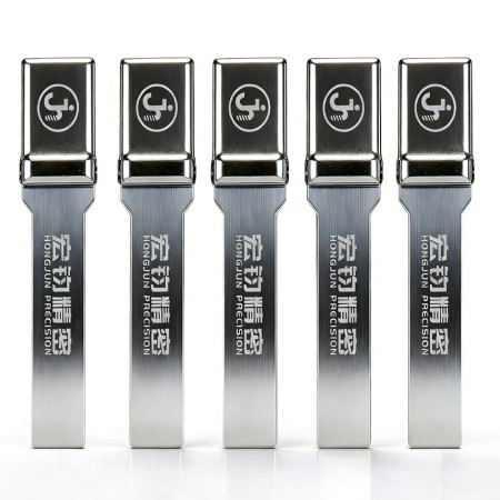 Type-C Mobile Phone Tail Plug Anti Melting Stainless Steel Protective Cover - 5Pcs