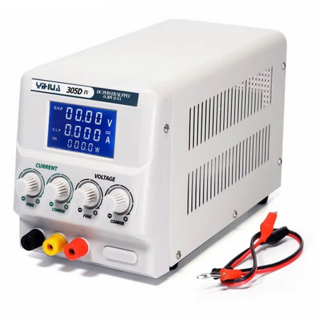 Yihua 305D-IV 30V / 5A 4-Digital Display High Precision Adjustable DC Power Supply