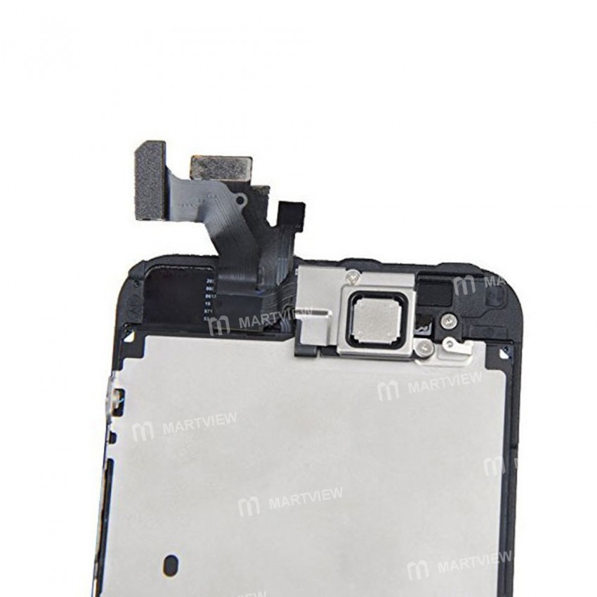 Replacement OEM iPhone 5 LCD with spareparts home button earphone camera etc bl ack