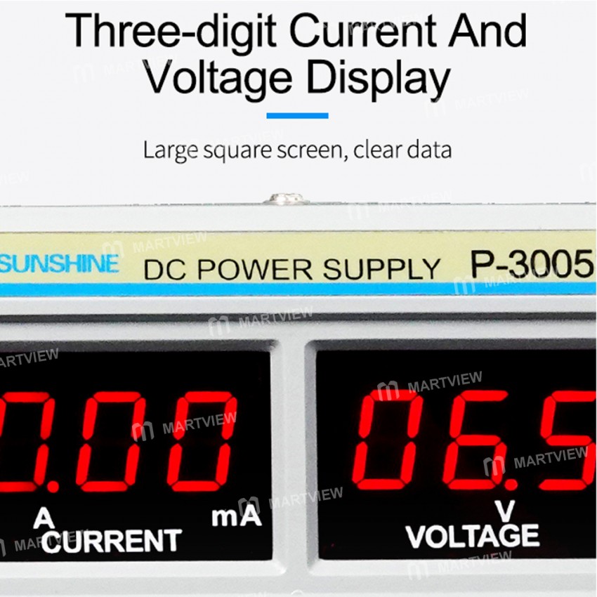sunshine p-3005d-30v-5a-intelligent-adjustable-digital-display-dc-regulated-power-supply-4