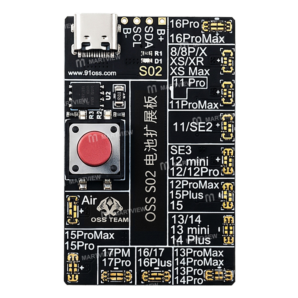 oss s02-battery-activation-test-expansion-board-for-iphone-8-to-17pro-max-suitable-oss-w28pro-2