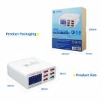 Sunshine SS-304Q 6 Port USB Smart Lightning Charger