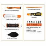 JAKEMY JM-P12 (83-in-1) Precision Screwdriver Opening Tool Crowbar Set With Canvas Bag