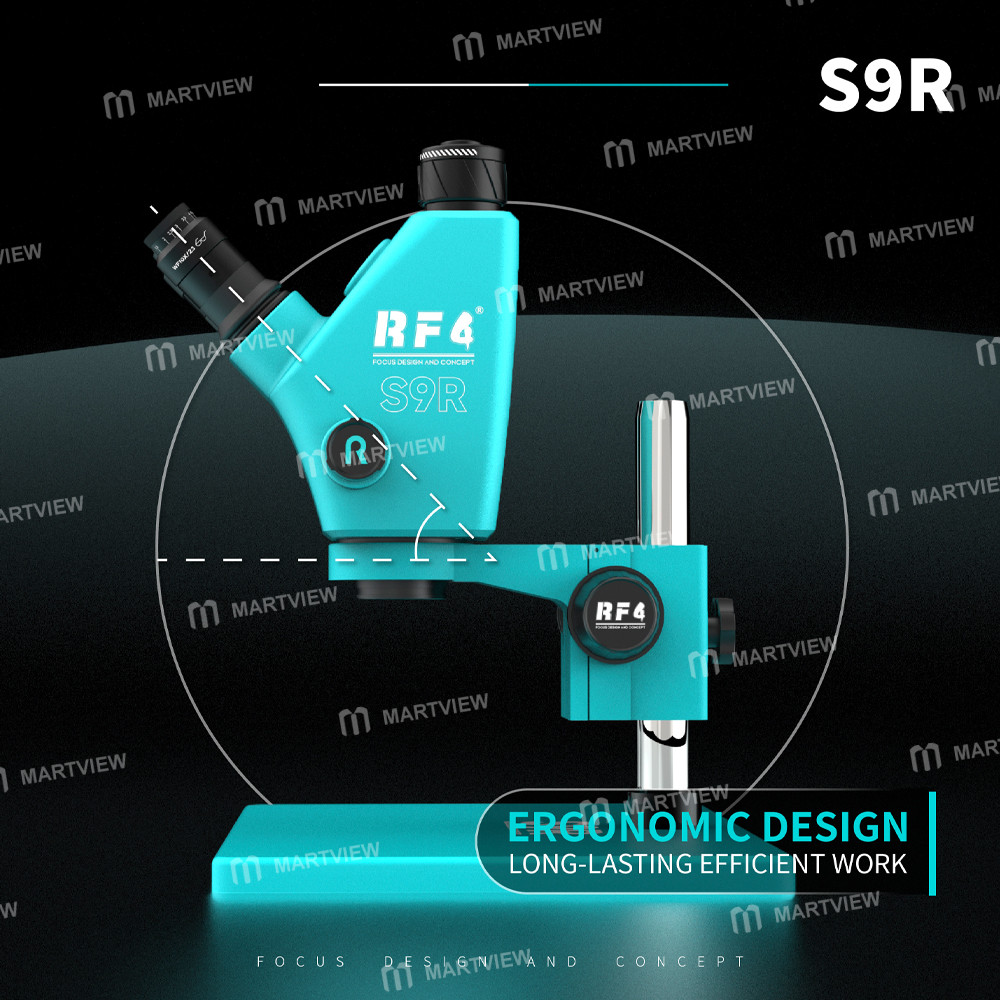 rf4 s9r-7-74x-ultra-wide-field-continuous-zoom-trinocular-stereo-microscope-with-big-base-10