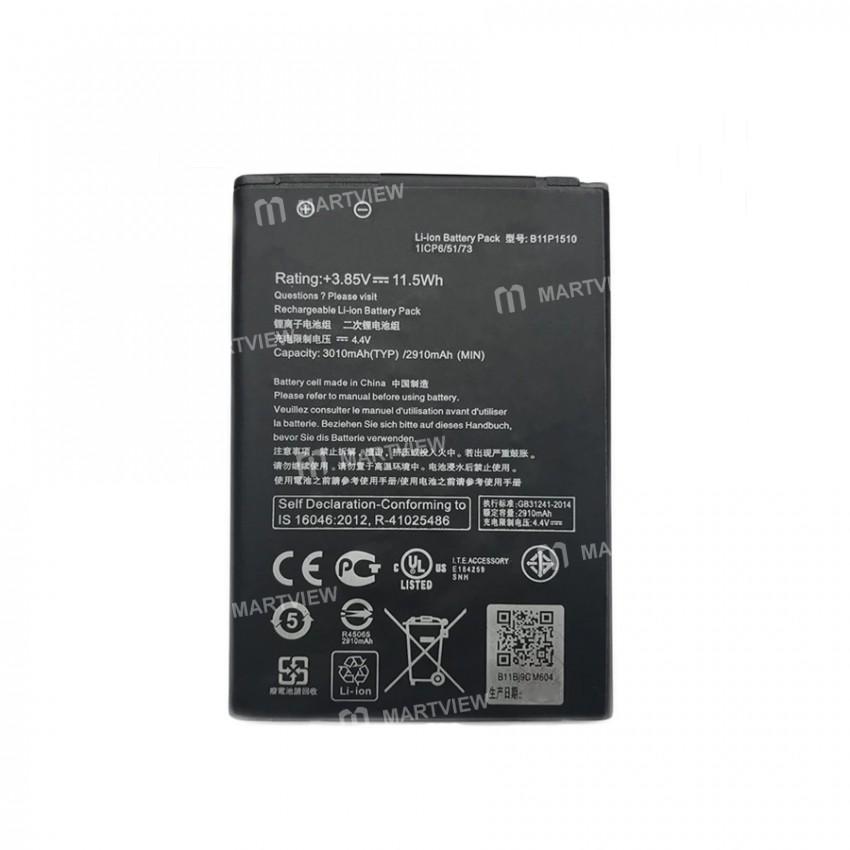 Battery Replacement for Zenfone Go 5.5 B11P1510 - Grade AAA quality