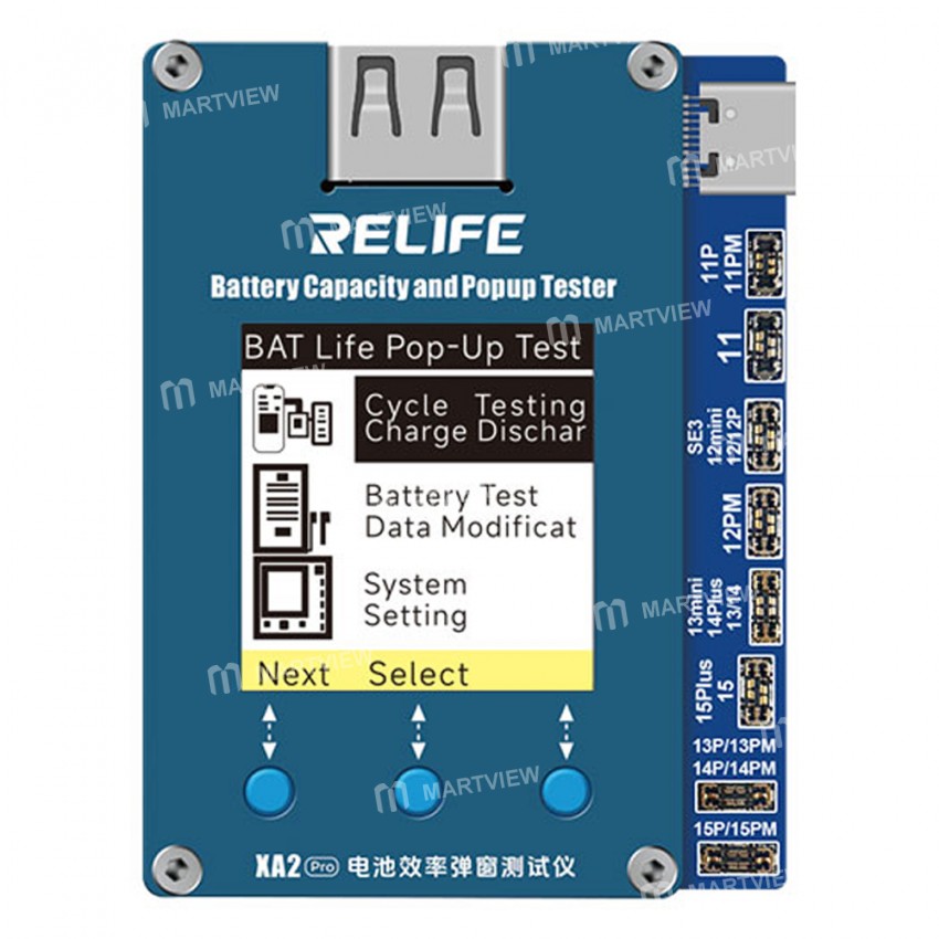 relife xa2-pro-cable-free-battery-efficiency-settings-automatically-repair-2