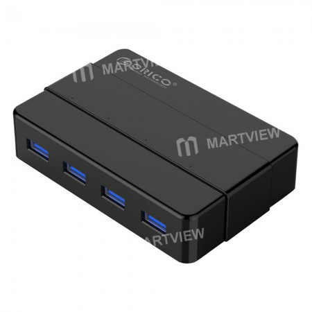 Orico H4928-U3 4-Port Superspeed USB 3.0 HUB with 12V Power Adapter for Desktop Computer Laptop