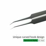 Relife RT-14LA Precision Steel Curved Tweezer