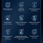 Mega-Idea CX3-CMOS 4800W HDMI / USB Input Trinocular Microscope Industrial Grade HD Camera